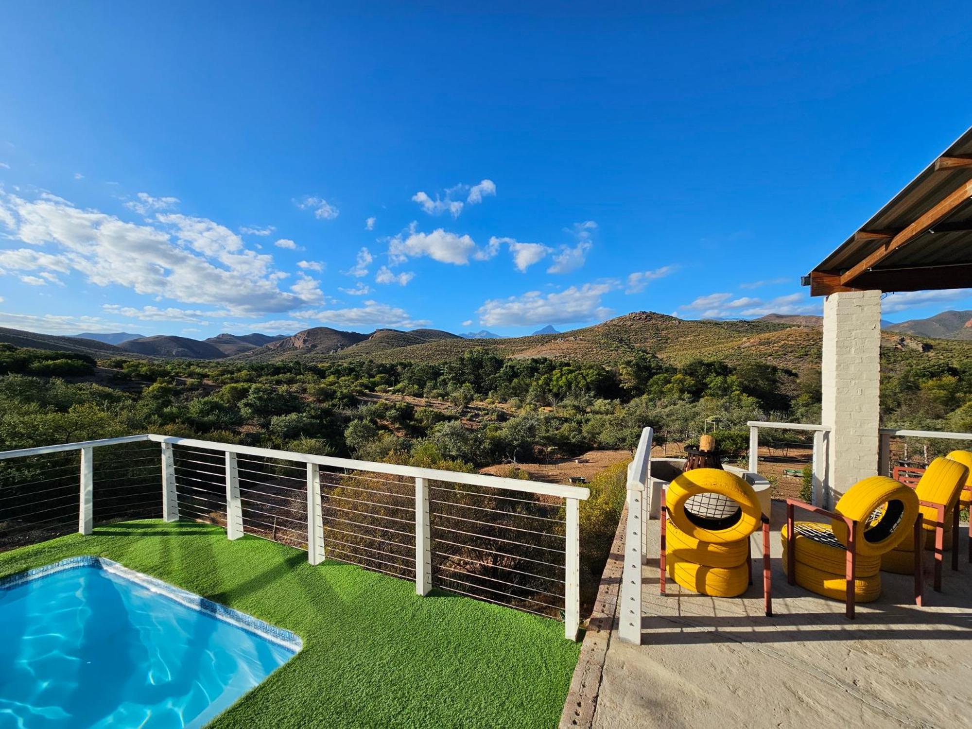 Zwartberg View Mountain Lodge Oudtshoorn Eksteriør billede
